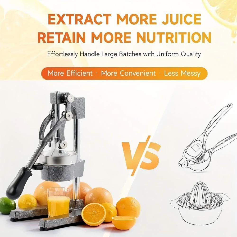 TANCHEN Manual Juicer Heavy Duty Commercial Grade Stainless Steel Hand NEW