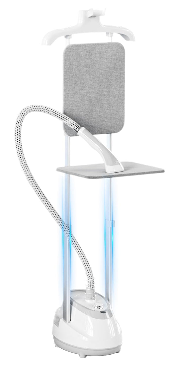 Shanghigh 1800W Adjustable Steam Garment Steamer, White Electric Clothes DEMO