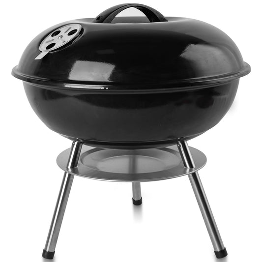 guogiyala 14 Home Improvement Inch Portable Outdoor Grill with 3-Point NEW