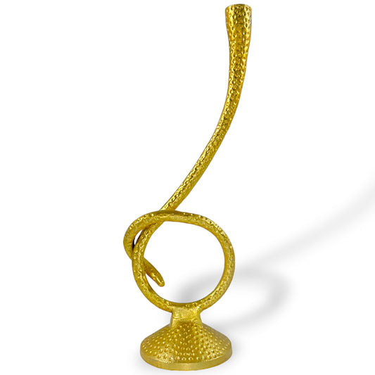 Handcrafted GoldPlated Aluminium Candle HolderElegant Home Decor for All Rooms  NEW