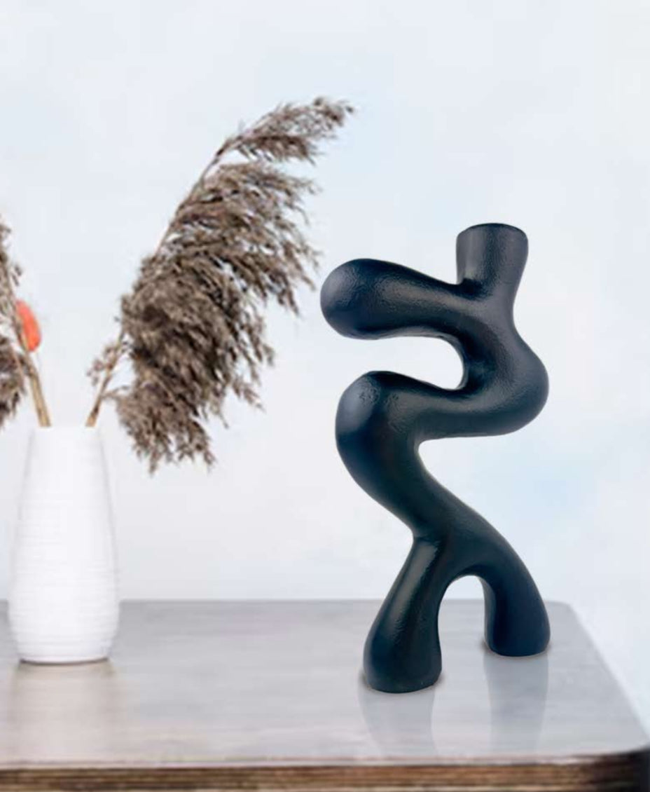 Handcrafted Salsa Dance Couple Figurine  Aluminium Artwork with Marble Base NEW