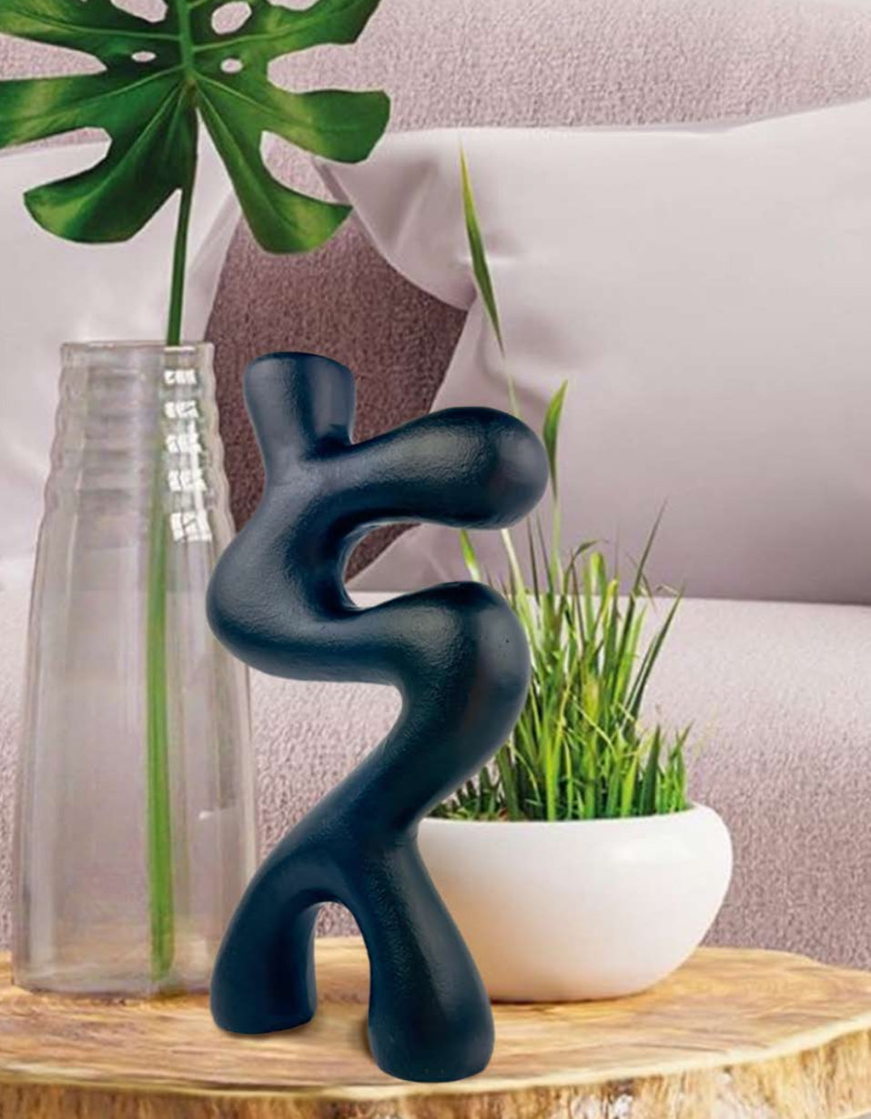 Handcrafted Salsa Dance Couple Figurine  Aluminium Artwork with Marble Base NEW