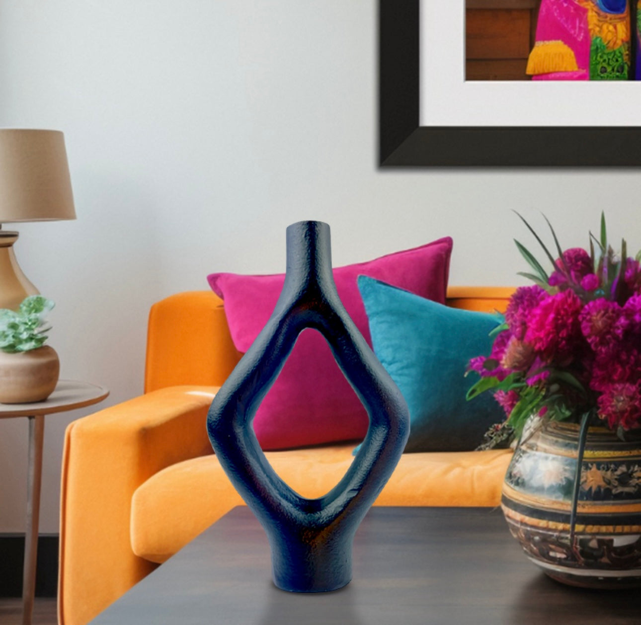 Diamond Abstract Vase NEW
