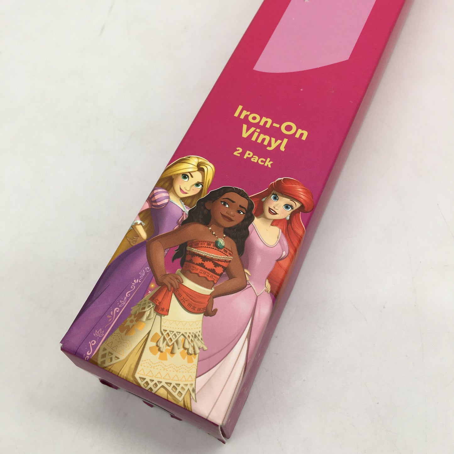 Disney Princess 2x Twin Pack Iron-On Vinyl Wraps 30.5 x 30.5cm NEW