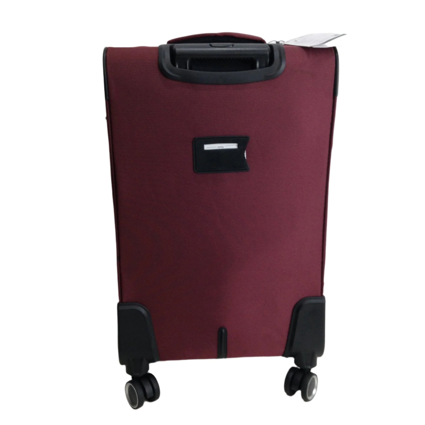 Showkoo 60cm Red Wine Cloth Spinner Wheeled Suitcase NEW