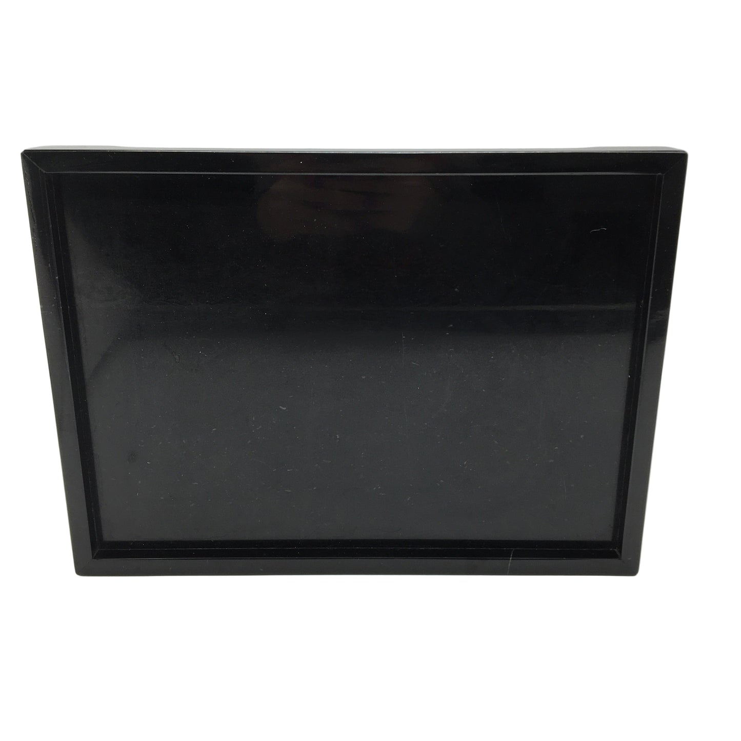 Prestigious Homeware Black Marble Rectangular Multipurpose Tray Black Forest