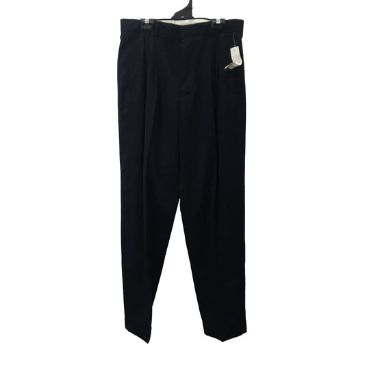 Barrington Bros Men's Formal Black Trousers Dress Pants Office Wear Size 87R NEW