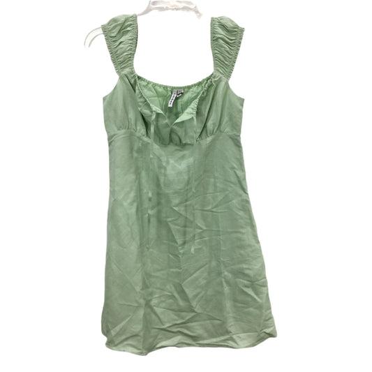 Forever New Tie Front Linen-like Mint Green Babydoll Dress Ladies Size AU 8 NEW