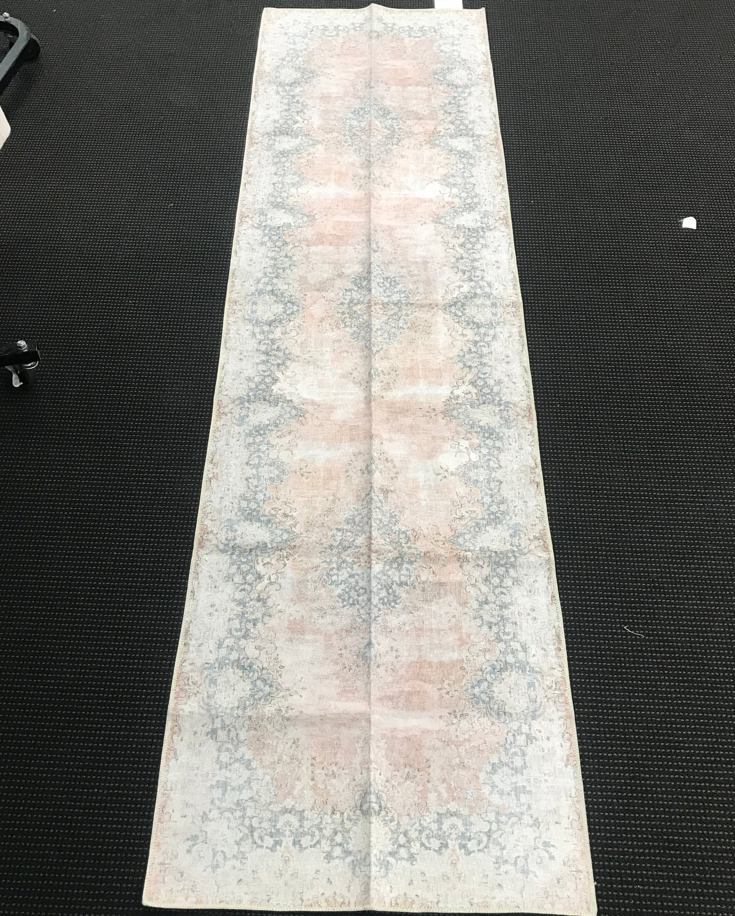 Maila Collection Bohemian Rug Blue Orange White Hall Runner 80 x 300cm NEW