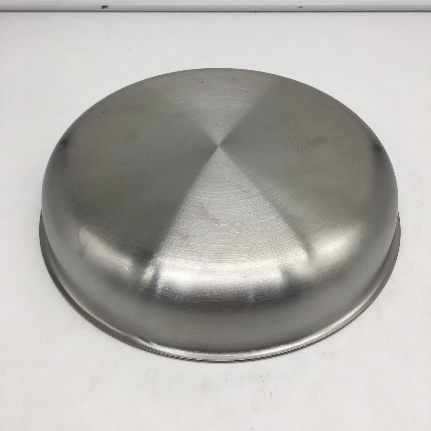 Embossed Stainless Steel Frying Pan With Lid Lotus Leaf Pattern NEW
