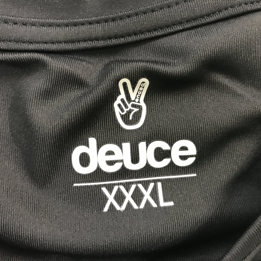 Deuce Premium Sportswear Black Singlet Peace Sign Design Mens Size XXXL NEW