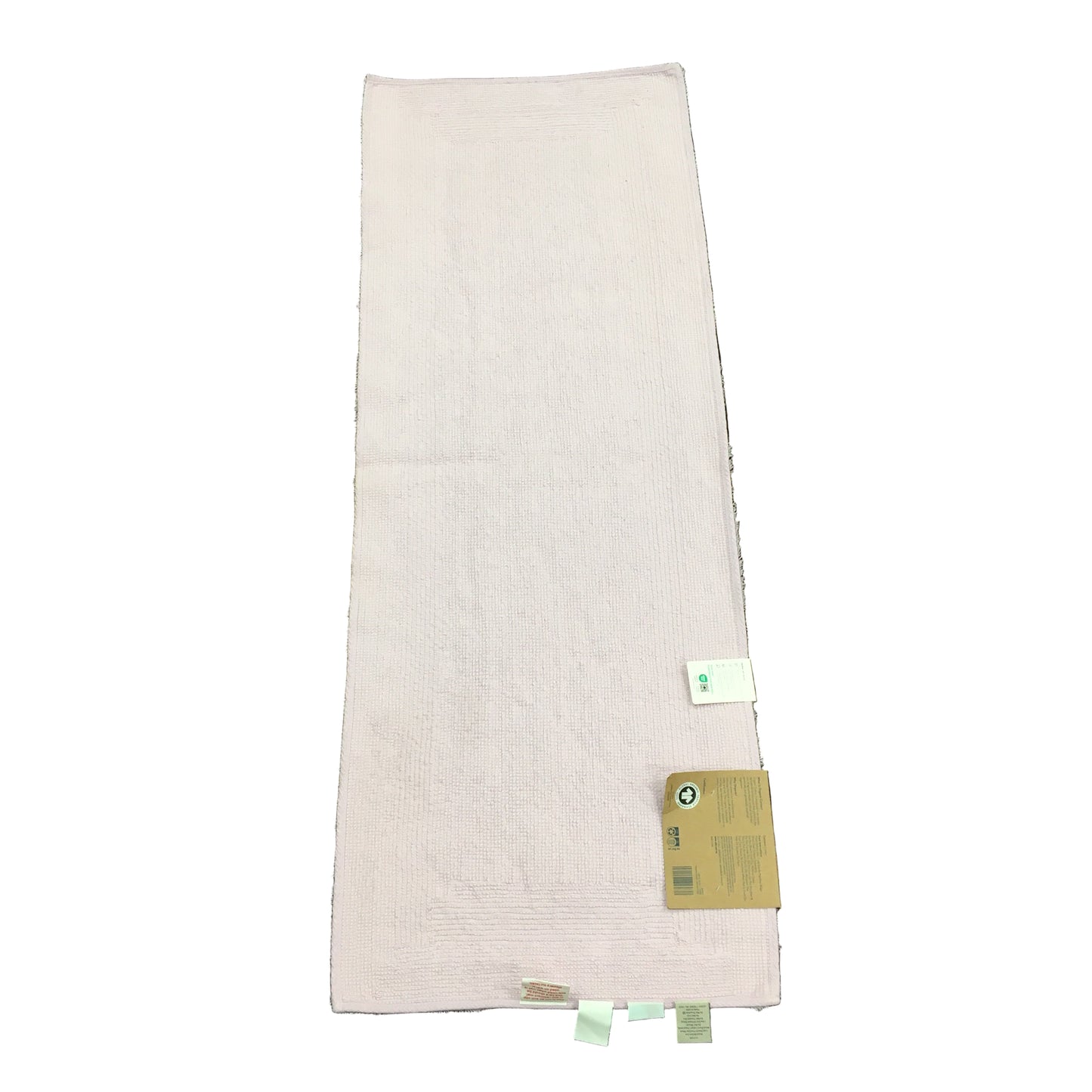 Organics By Kirkton House Cotton Light Purple Lilac Bath Runner Mat 50x140cm NEW