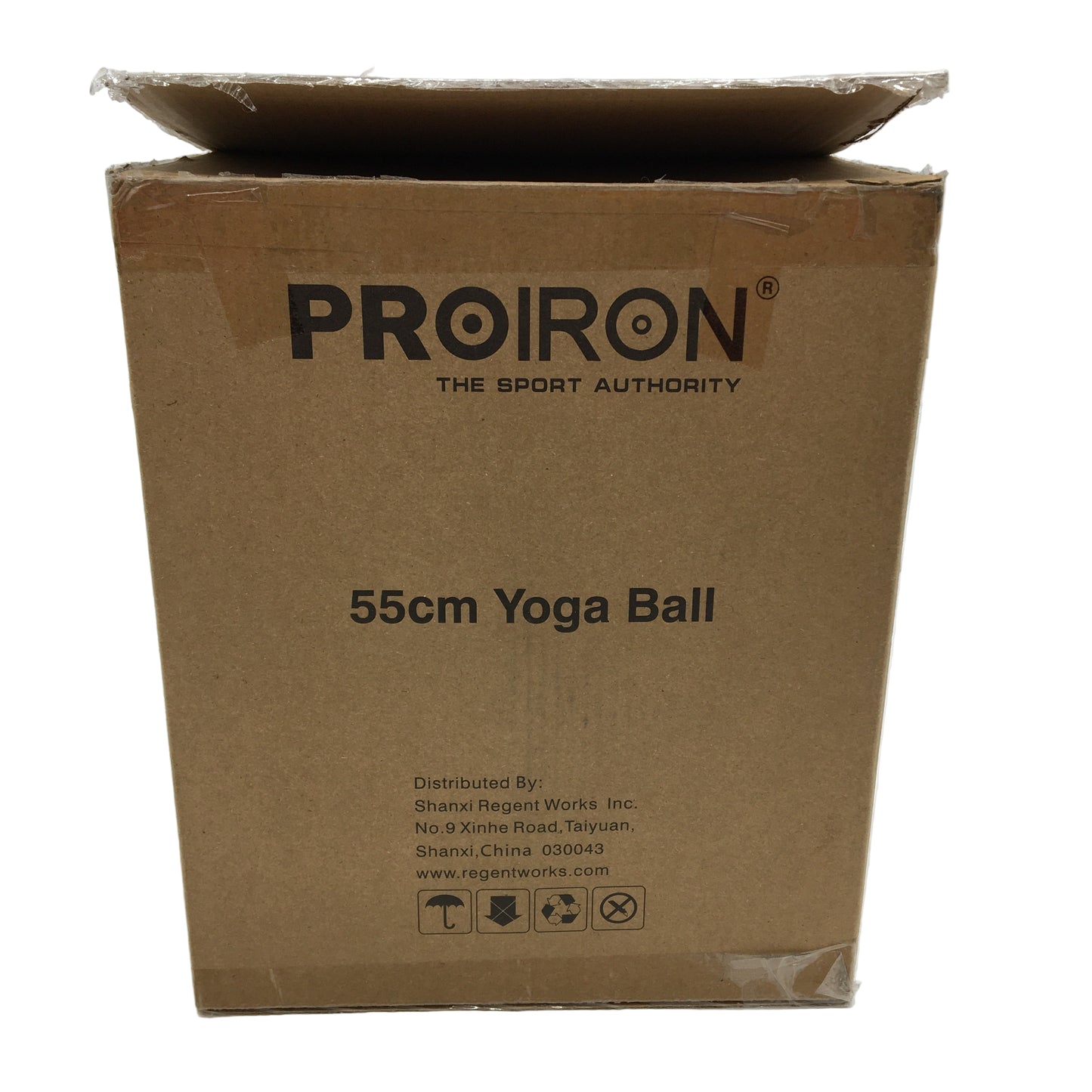 Pro Iron 55CM Yoga Pilates Exercise Ball Anti Burst Supports 500KG No Slip NEW