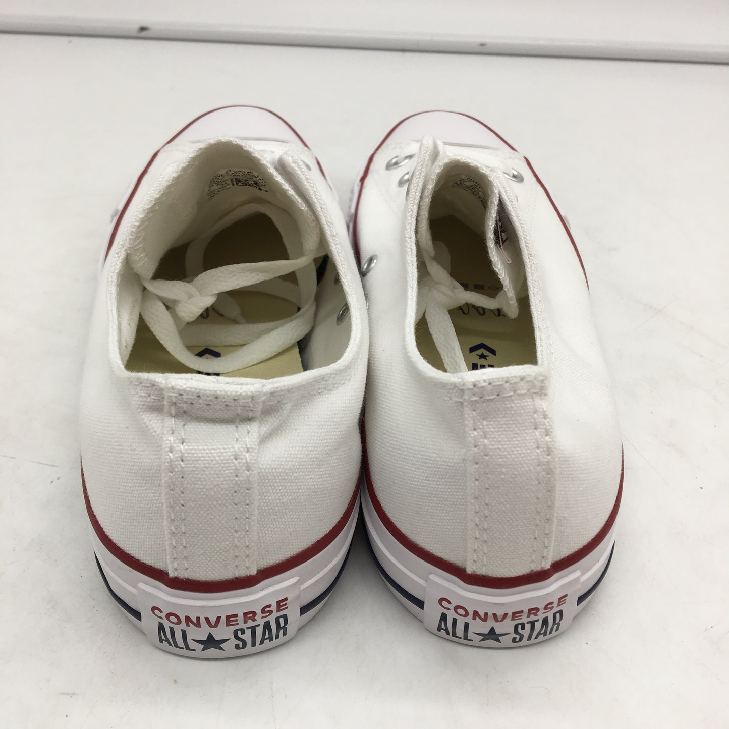 Converse CT OX Optic White Canvas Low Top Sneakers Unisex US M7 L9 EU 40 NEW