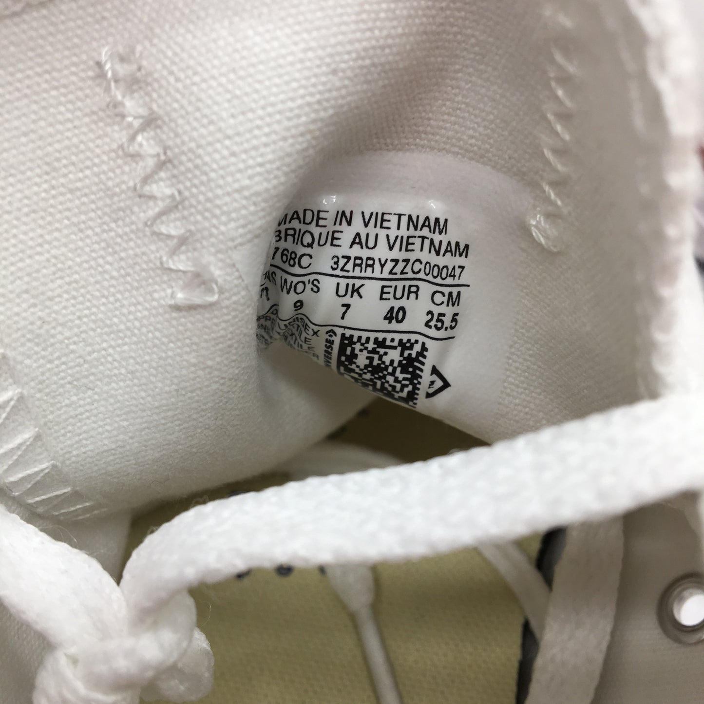 Converse CT OX Optic White Canvas Low Top Sneakers Unisex US M7 L9 EU 40 NEW