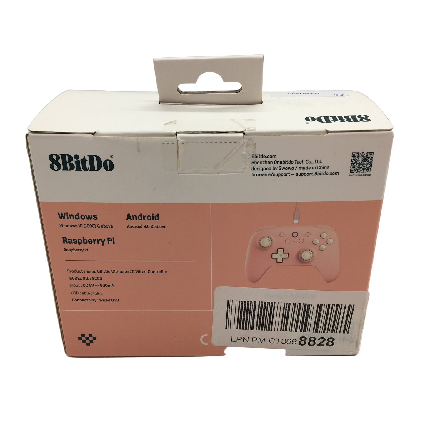 8BitDo Ultimate 2C Wired Gaming Controller Windows PC Android Hall Effect NEW