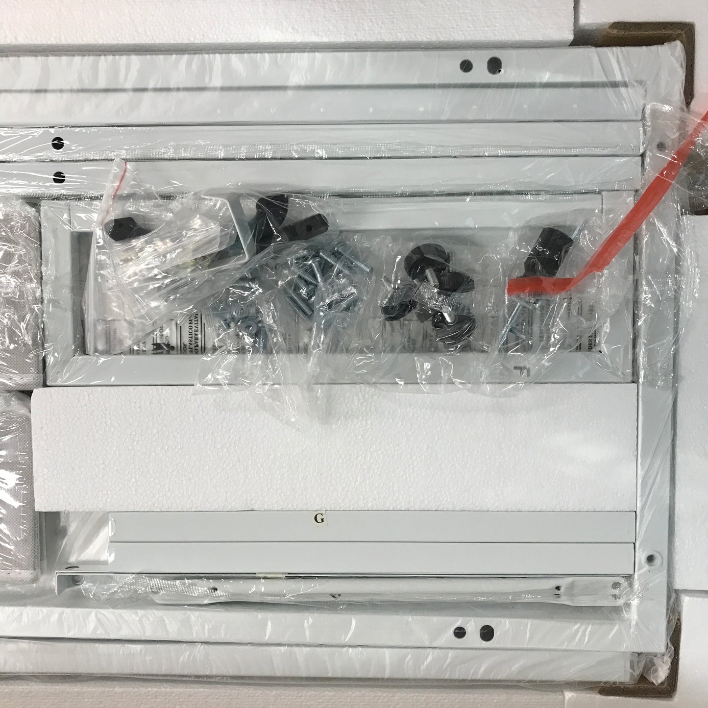 ODK Small 32 Inch Basic Desk With 2 Drawers Headphone Hook White NEW