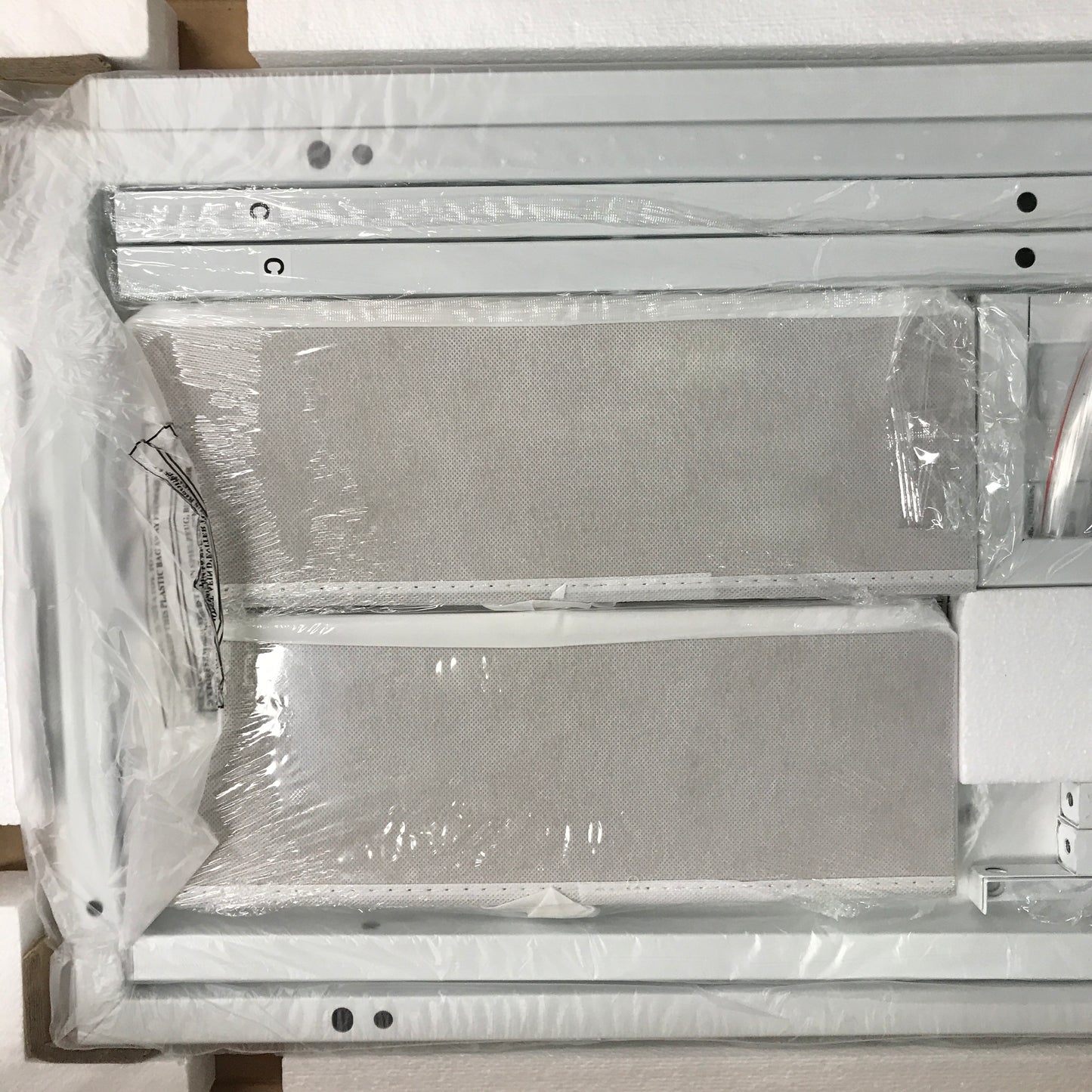 ODK Small 32 Inch Basic Desk With 2 Drawers Headphone Hook White NEW