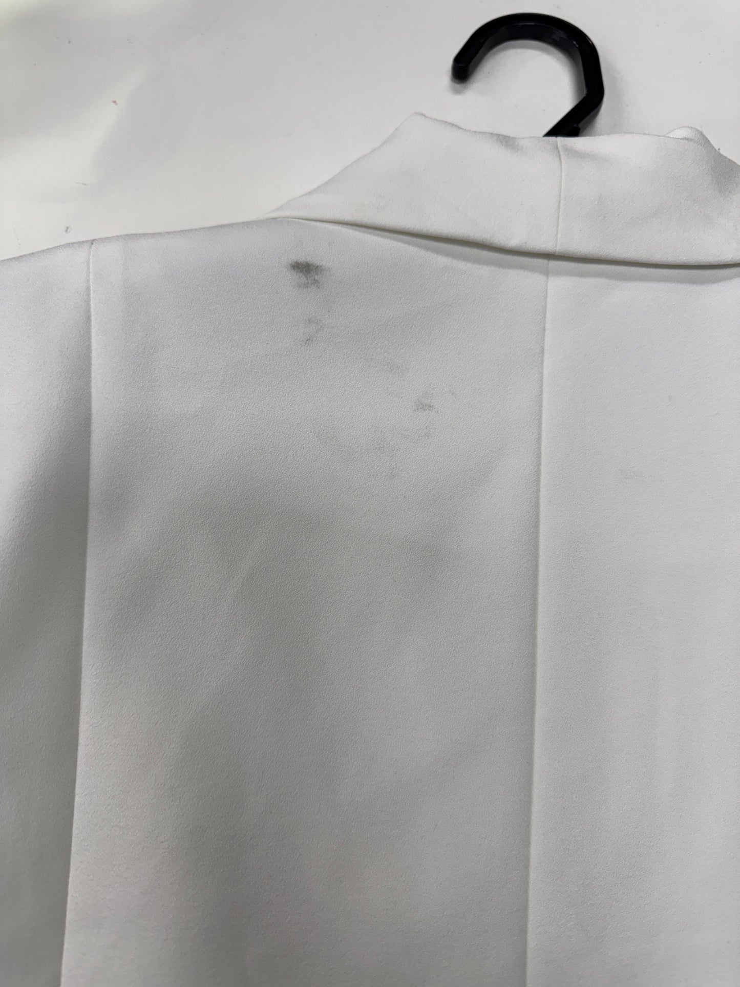Portmans White Mi Armour Ruched 3:4 Sleeve Lightweight Blazer Ladies Size 16 NEW