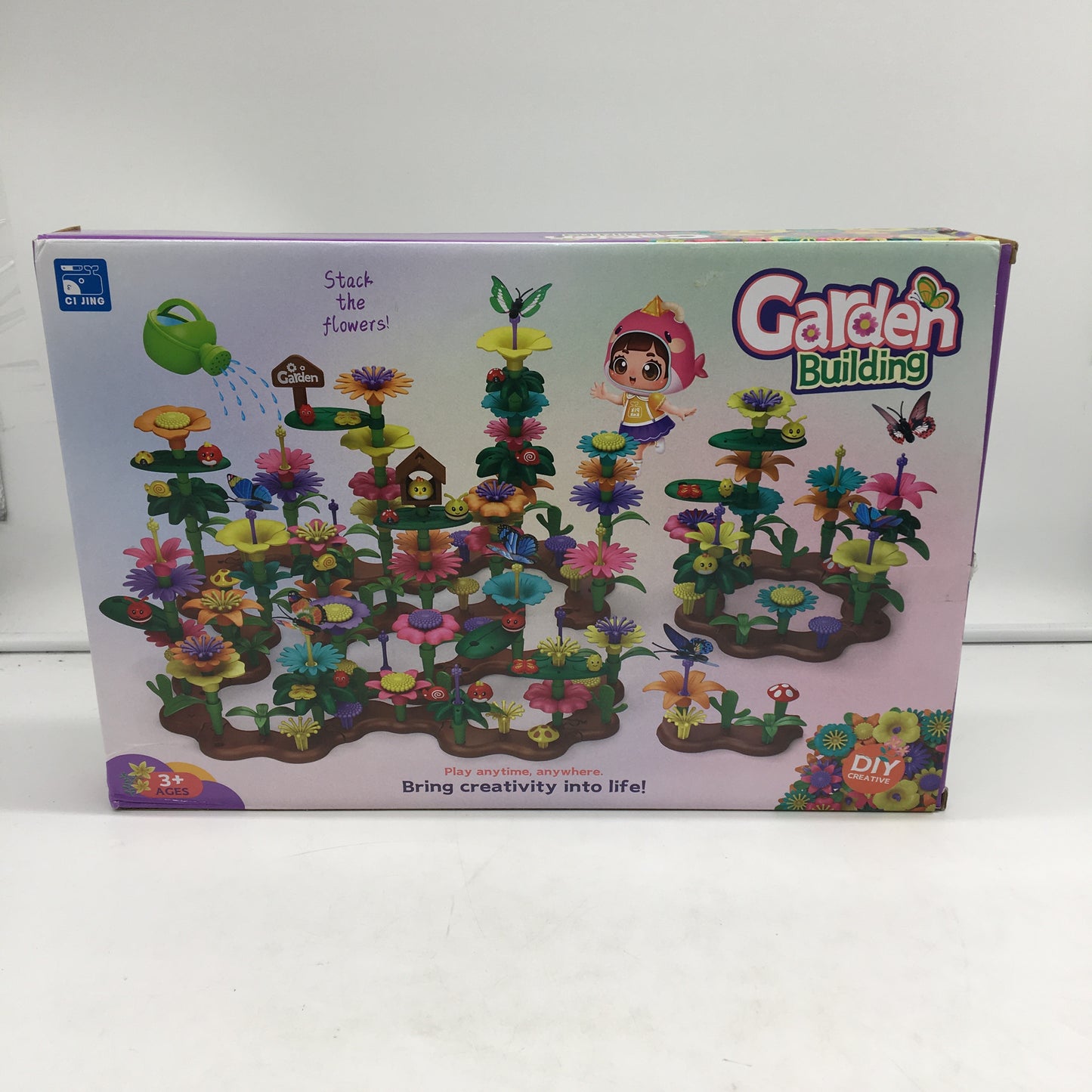 Garden Building Build A Flower Garden Toy Set STEM DIY Creative NEW