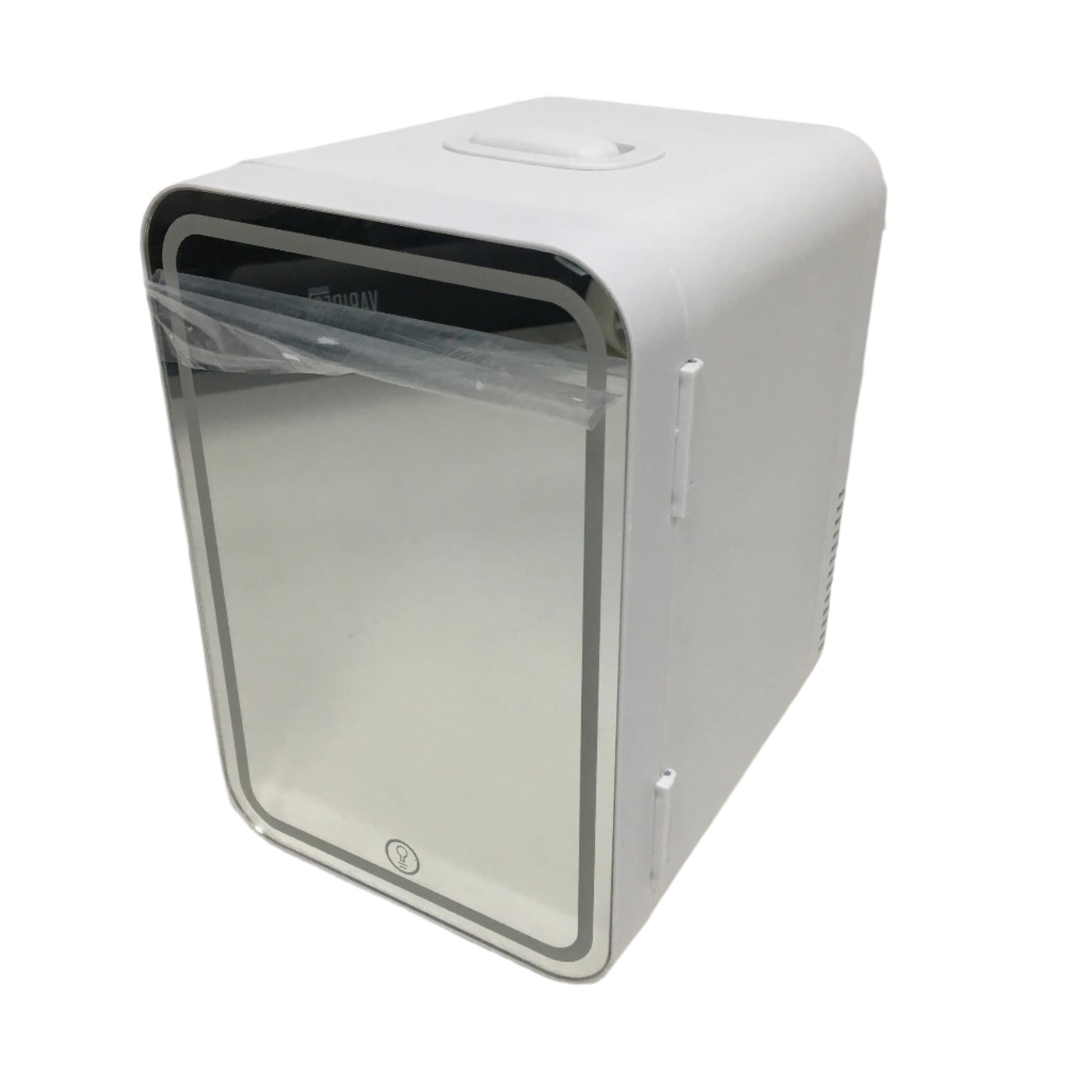 Advwin 6L Mini Makeup Fridge with Dimmable LED Light Mirror in White NEW