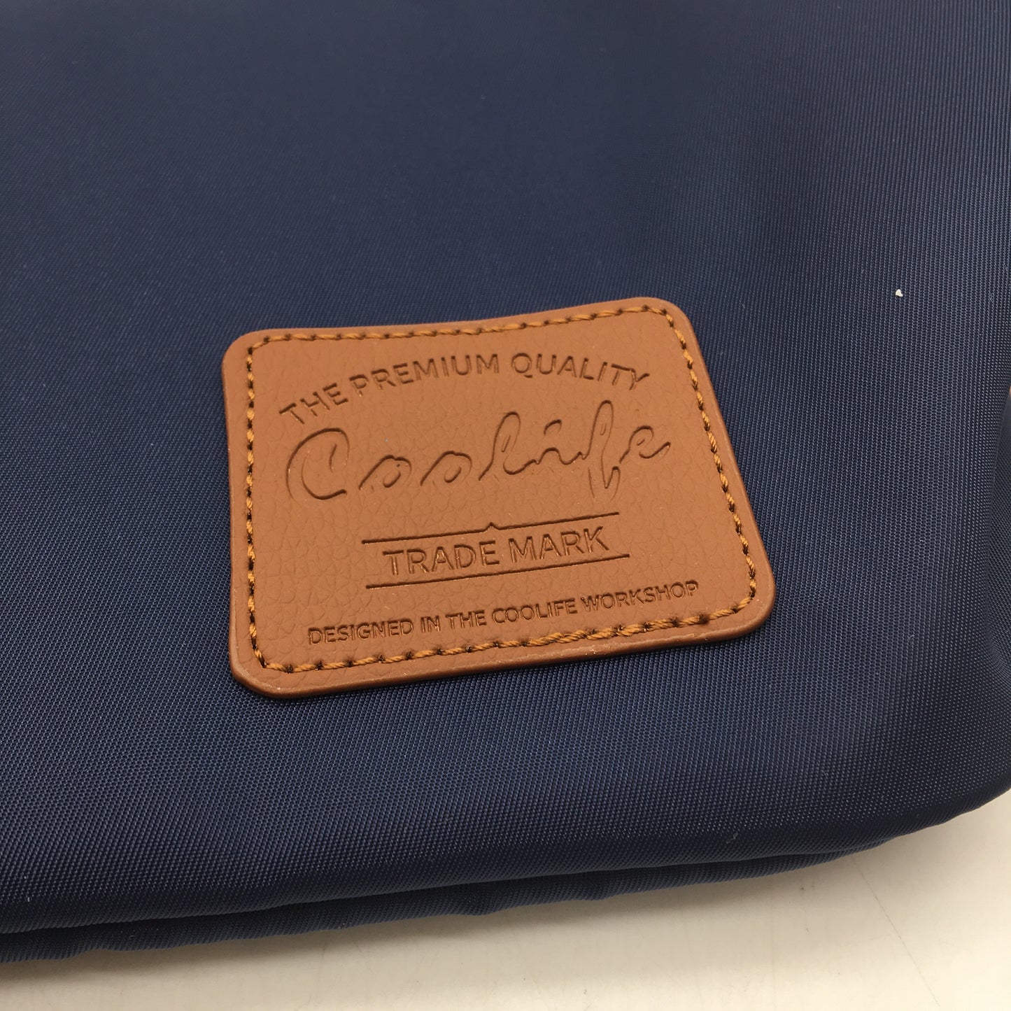Coolife Navy Lightweight Travel Hand Carry Toiletry Bag 38x17cm NEW