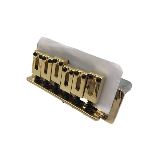 Musiclily Gold Guitar Tremolo Bridge MX19056D 2 Point 10.5 String Space NEW