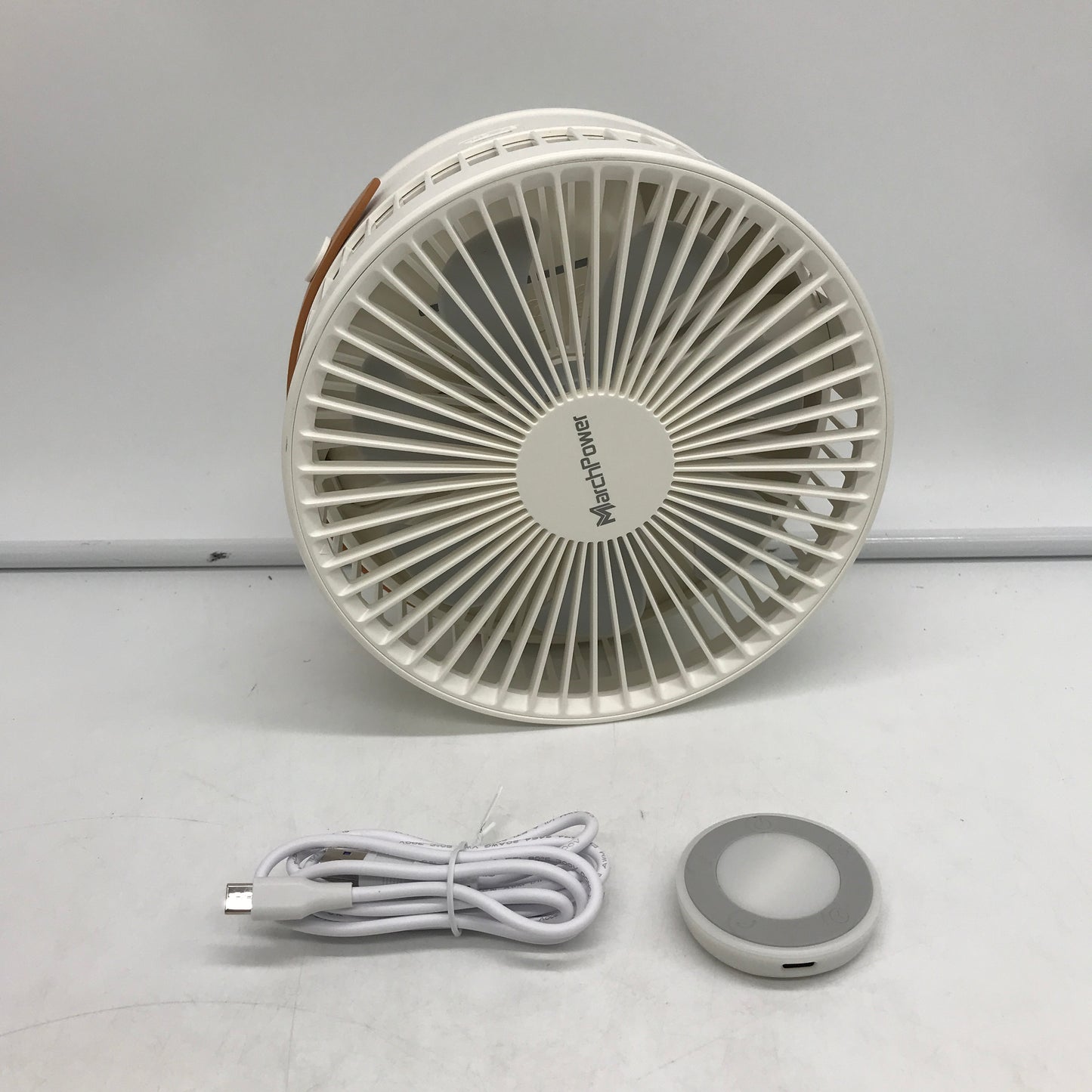 Foldable Oscillating Standing Fan White Portable Pedestal Quiet Desk Fan