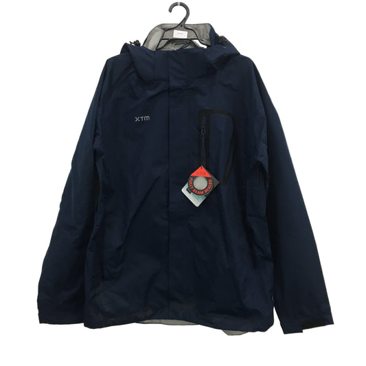 XTM Blue Kakadu Seam Sealed Waterproof Rain Jacket Hooded Coat Mens Sze 3XL NEW