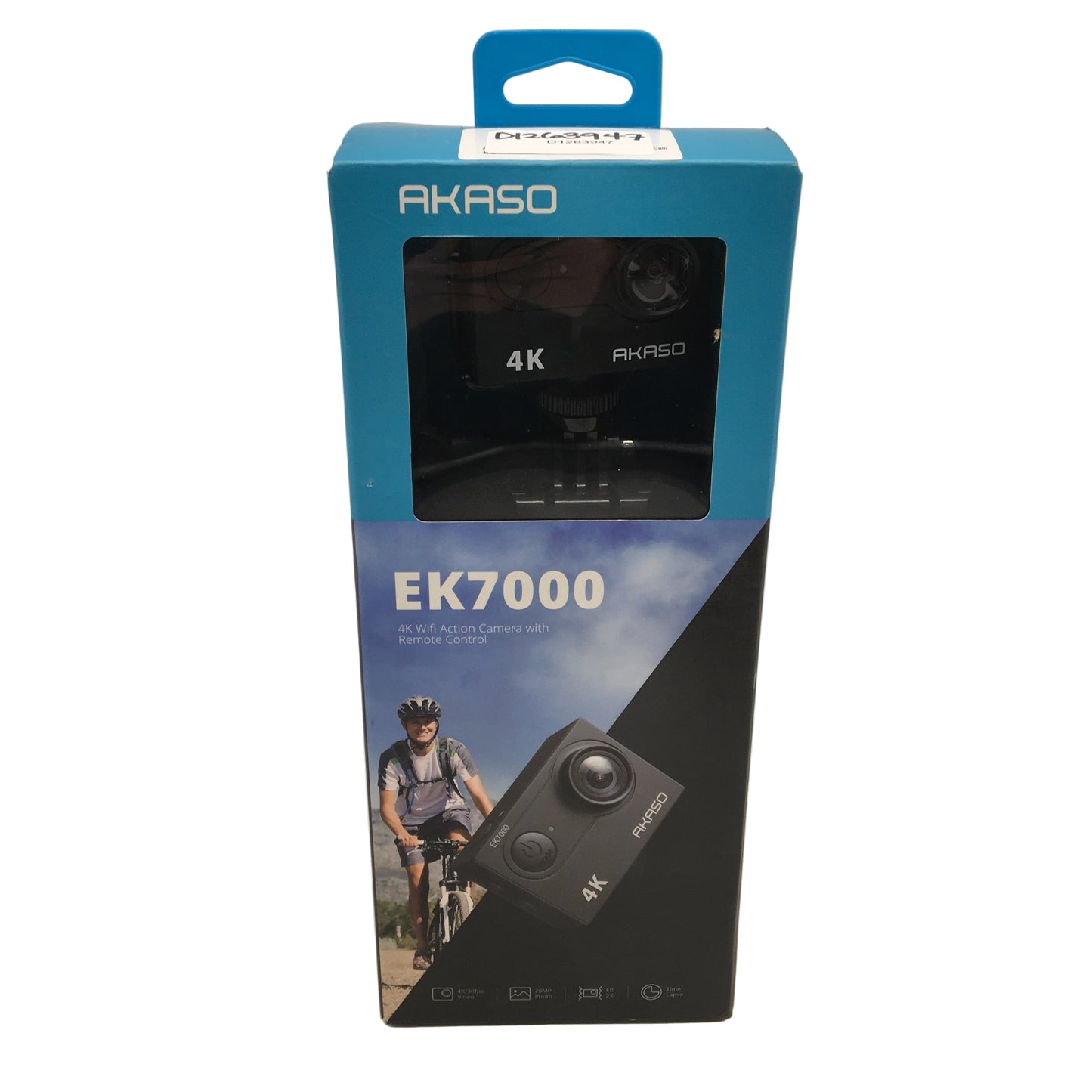 AKASO EK7000 4K 20MP 30fps WiFi Action Camera with Remote Control NEW