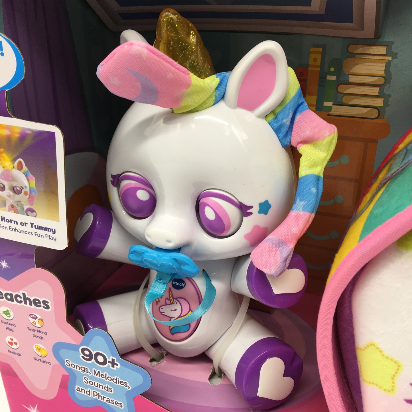Vtech Sparkle & Shine Unicorn Role Play Music Toy With 5PCS Accessories Age 3