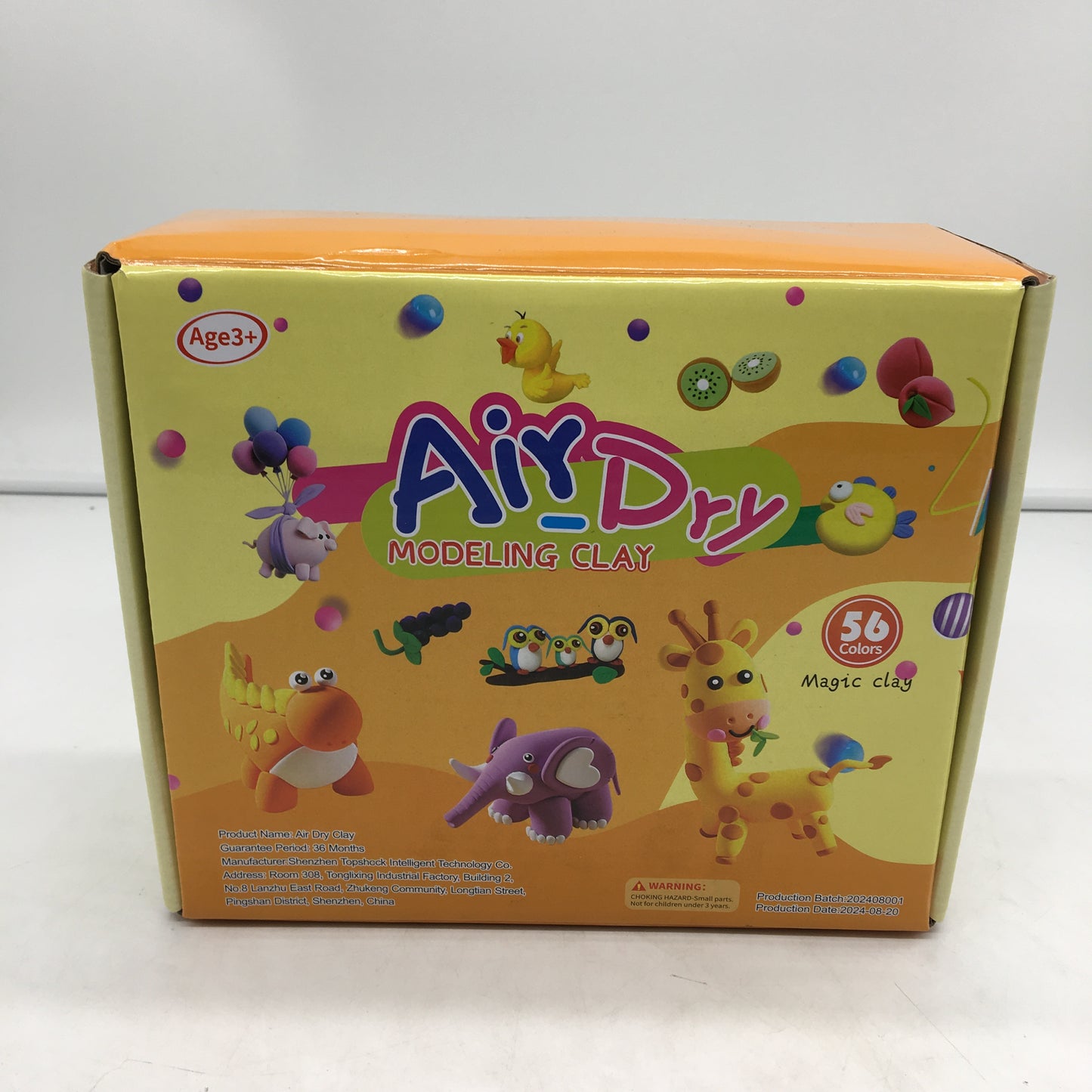Artpar Air Dry Modelling Magic Clay 56 Colours Soft Ultra Light Sculpting Set