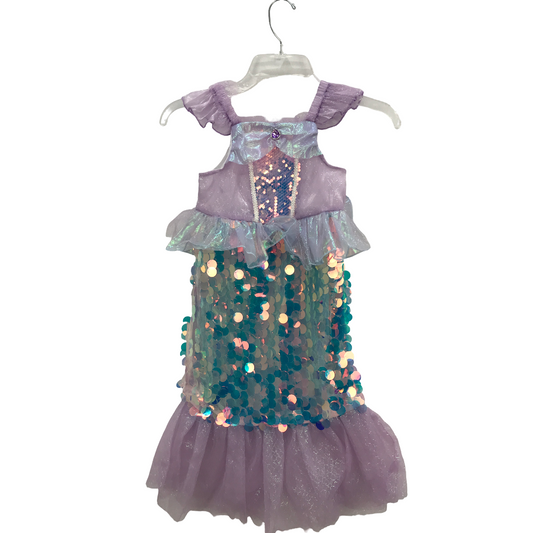 Dressy Daisy Toddler Girls Little Mermaid Princess Dress Costume Size 5T 120CM