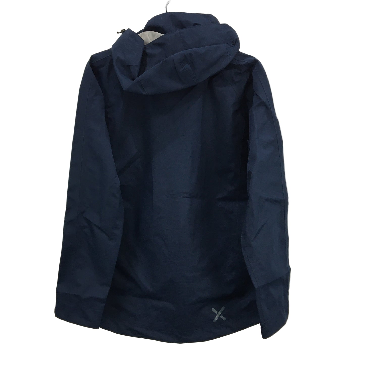 XTM Navy Kimberley Seam Sealed Waterproof Hooded Rain Jacket Ladies Size 10 NEW