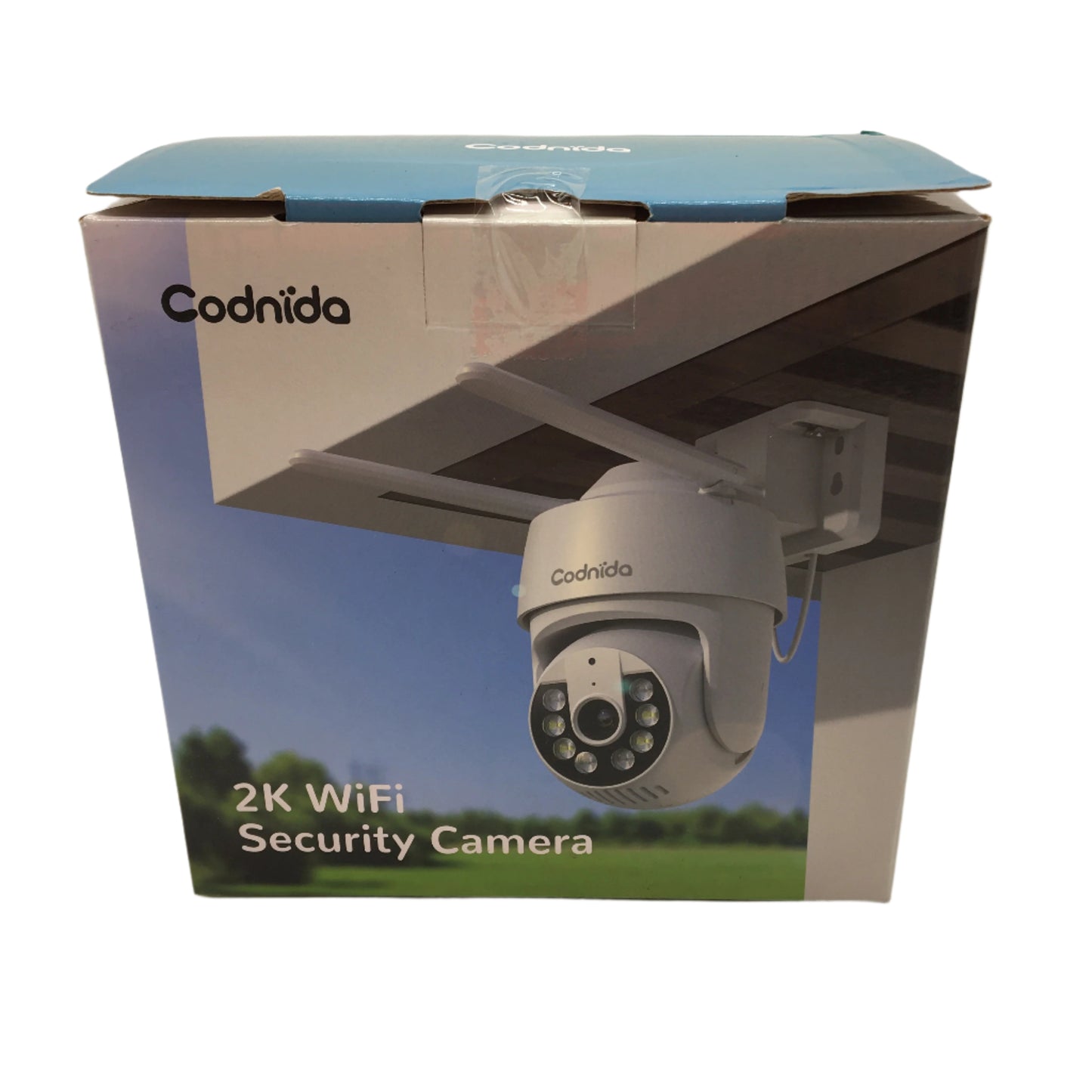 Codnida 24/7 Outdoor Indoor WiFi 2K 360 Degrees Motion Tracking Security Camera