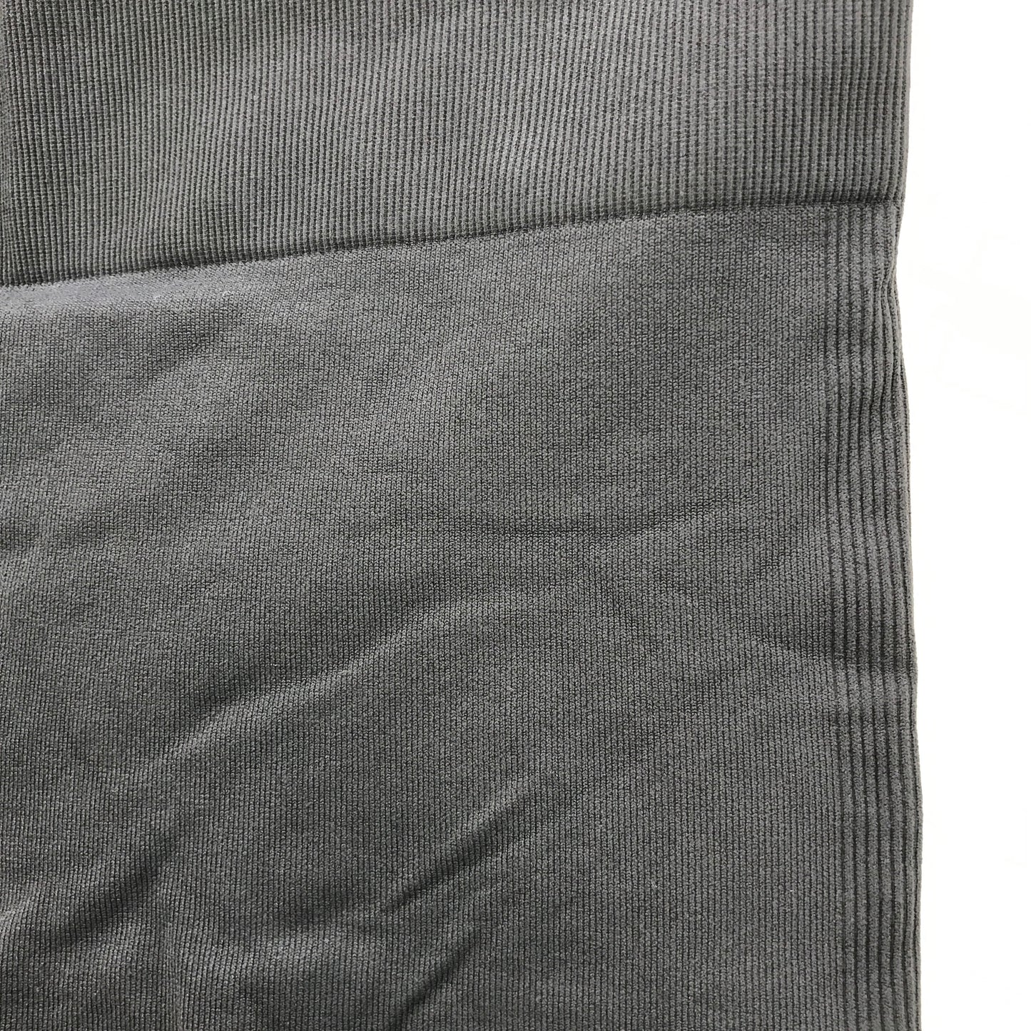 Bonds Move Grey Blue Ribbed Knitted Nylon Leggings Ladies Size Small