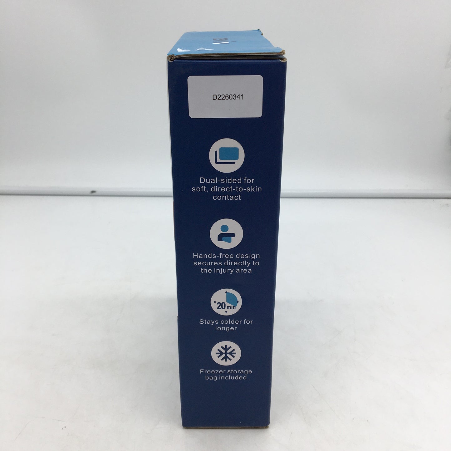 Revix Ice Pack For Injuries REX117 Reusable Gel Cold Pack Soft Lining Compress