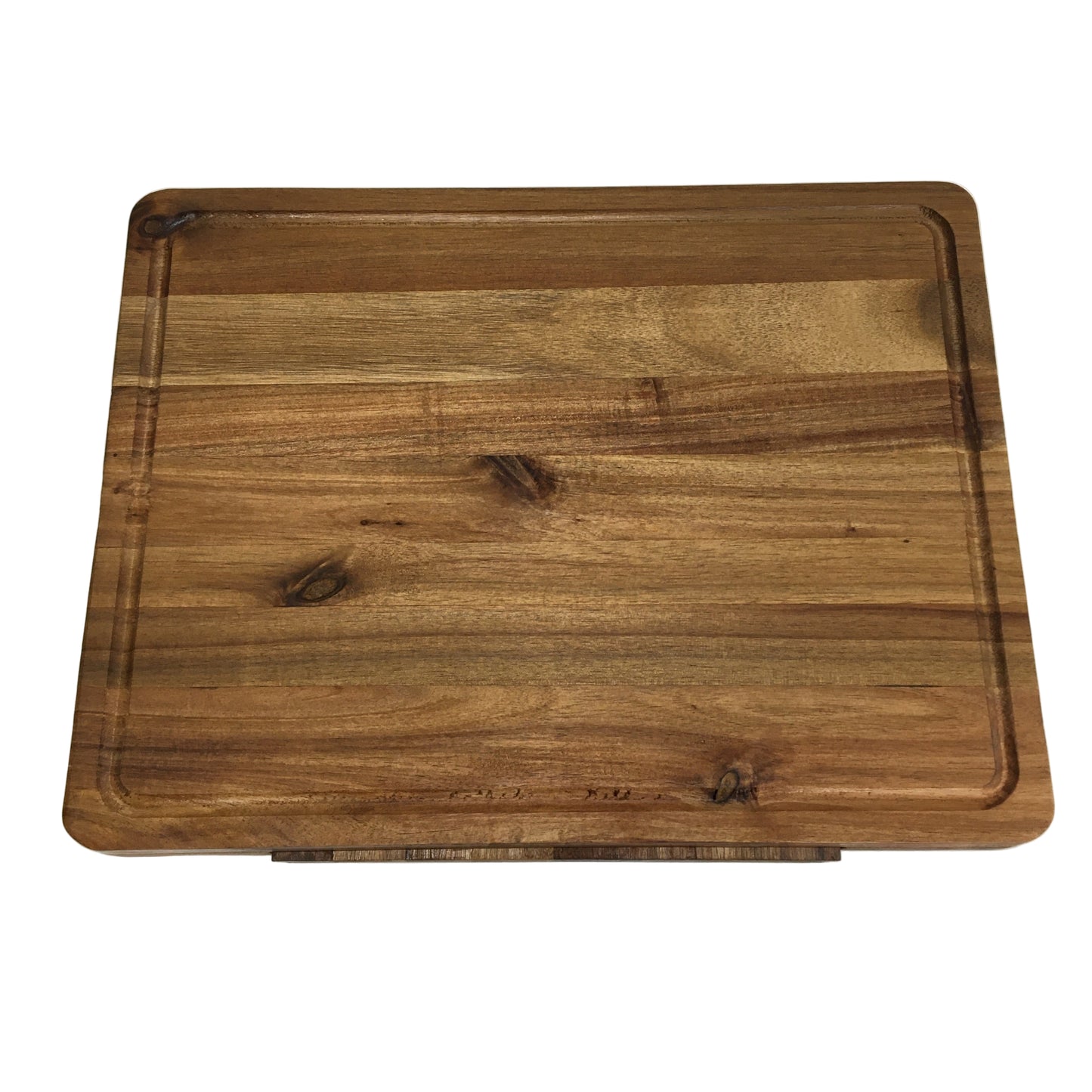 KISFAM Acacia Wooden Chopping Board Set Reversible Cutting & Serving Board