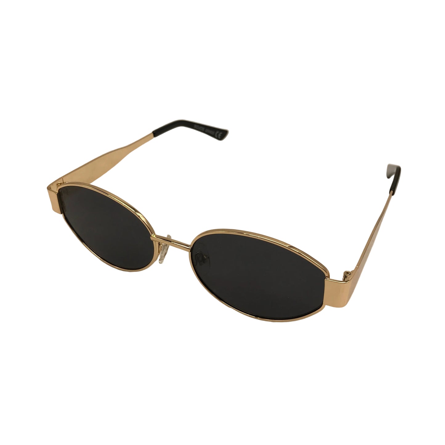 SOJOS Womens Retro Oval Sunglasses Trendy Classic Shade 55MM Lens Shiny Gold NEW