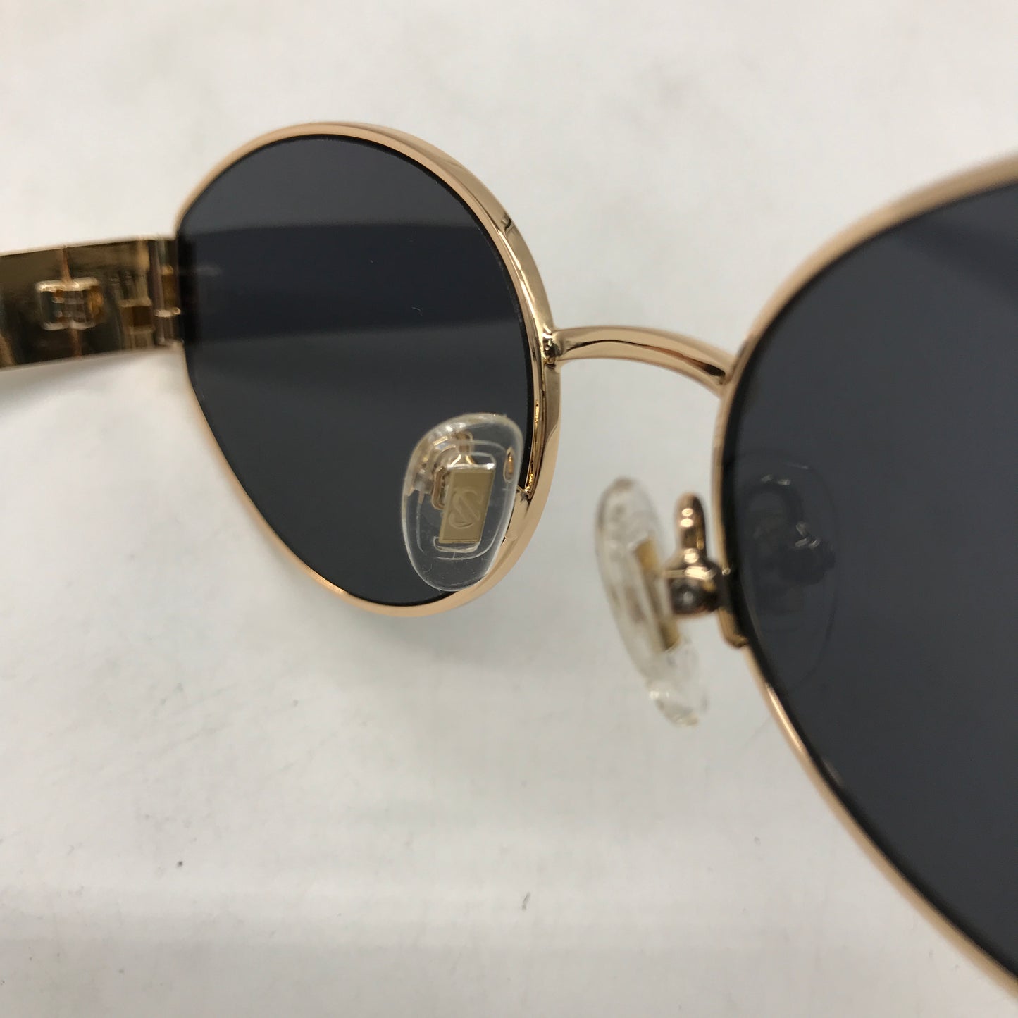 SOJOS Womens Retro Oval Sunglasses Trendy Classic Shade 55MM Lens Shiny Gold NEW