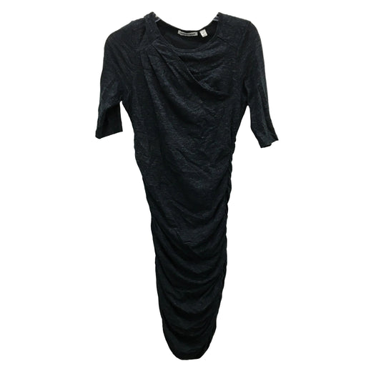 Country Road Womens Short Sleeve Grey Linen Blend Dress Size XXS NEW