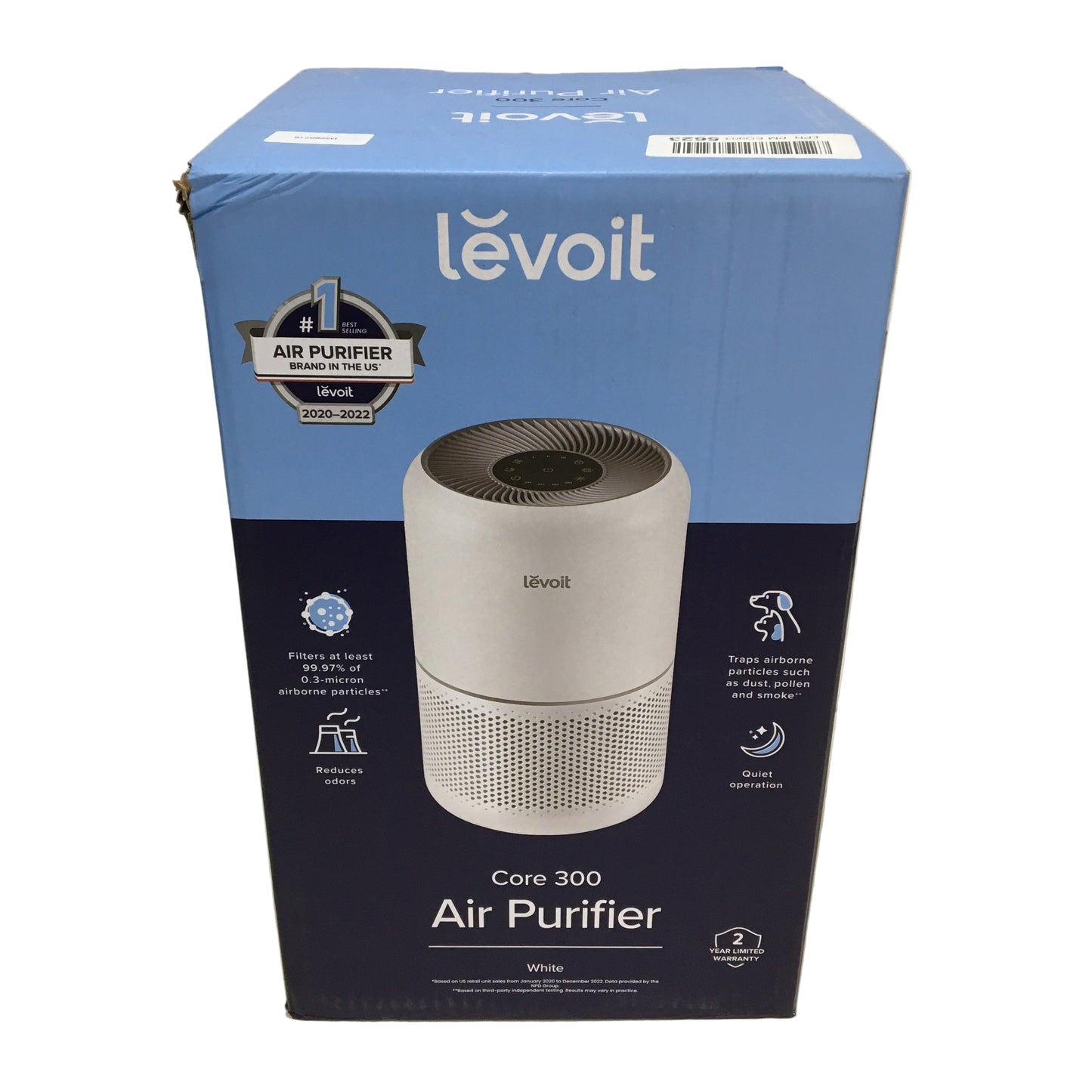 LEVOIT Air Purifier HEPA & Carbon Filter With Timer Quiet Sleep Mode Core300 NEW