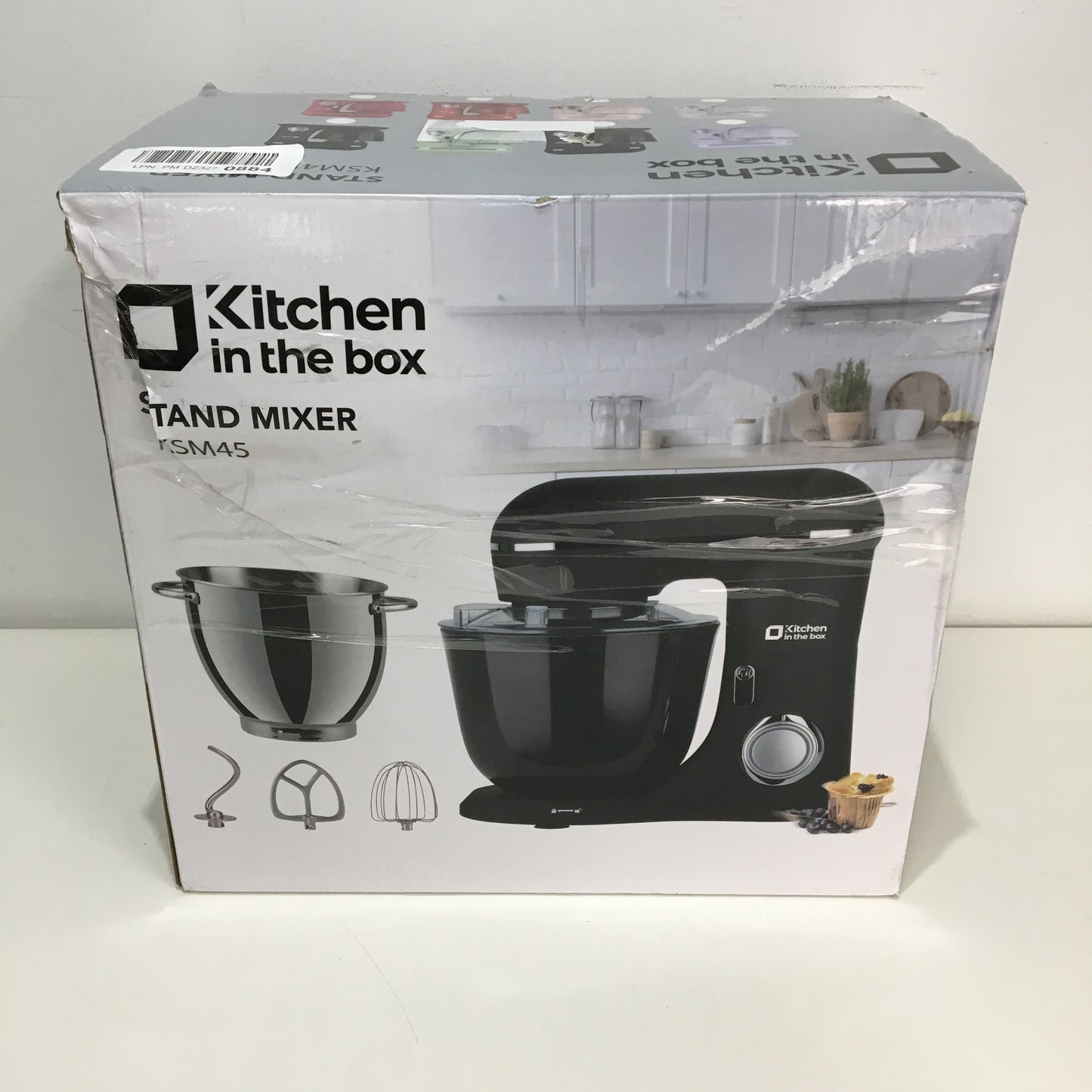 Kitchen In The Box Stand Mixer 1300W Adjustable Speed Dough Beater Whisk NEW