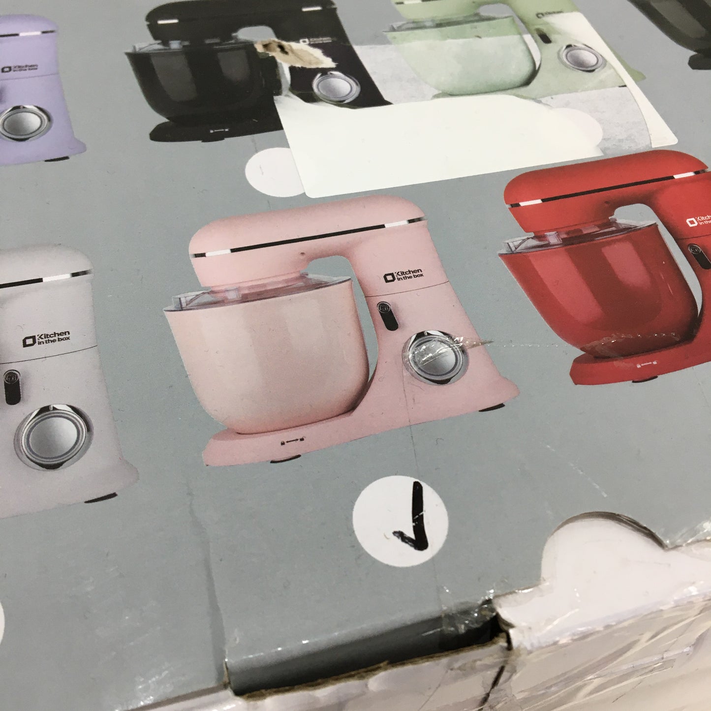 Kitchen In The Box Stand Mixer 1300W Adjustable Speed Dough Beater Whisk NEW