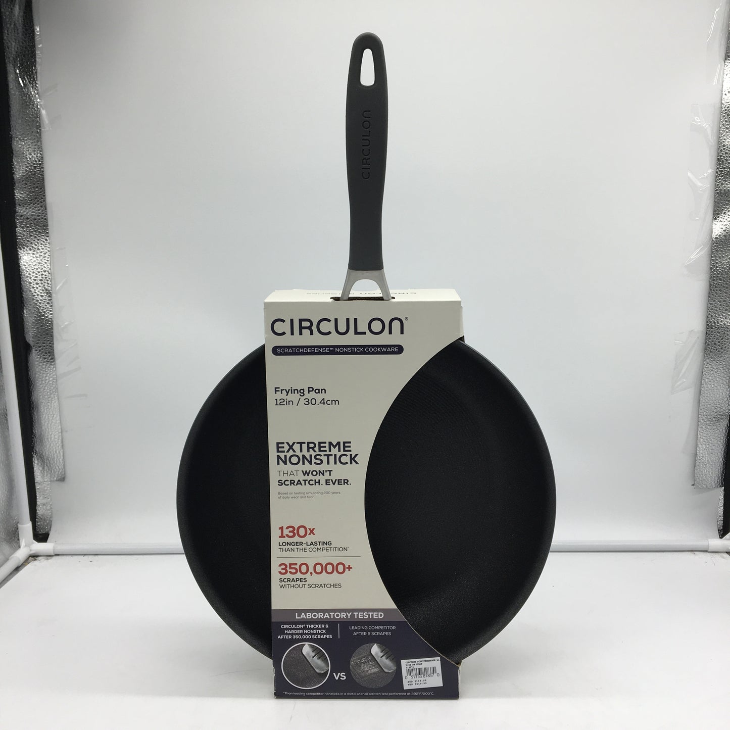 Circulon ScratchDefense A1 Series 12 Inch Nonstick Skillet Frying Pan NEW