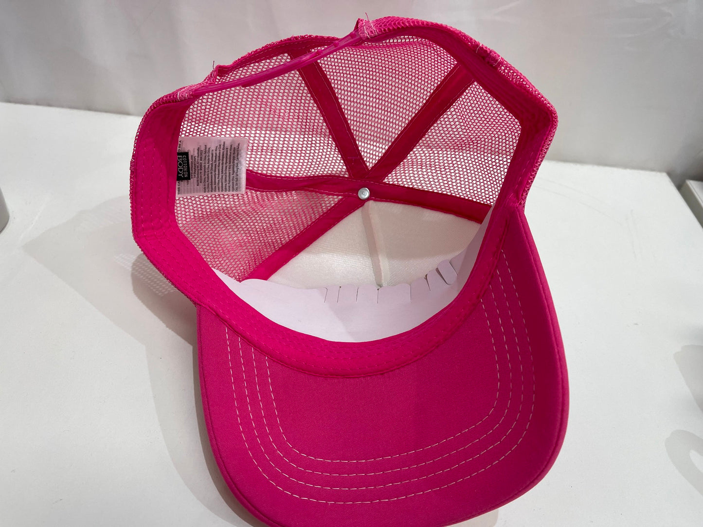 Cotton On Body 'Lets Hear It For Love' Pink Torquay Trucker Cap Osfm NEW