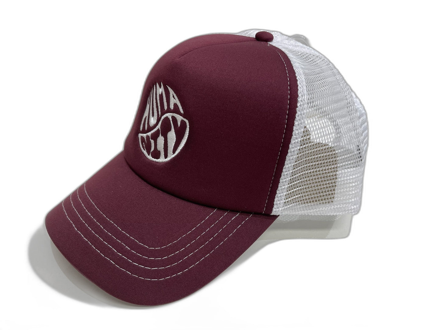 Cotton On Body 'Humanity' Burgandy/White Torquay Trucker Cap Osfm NEW