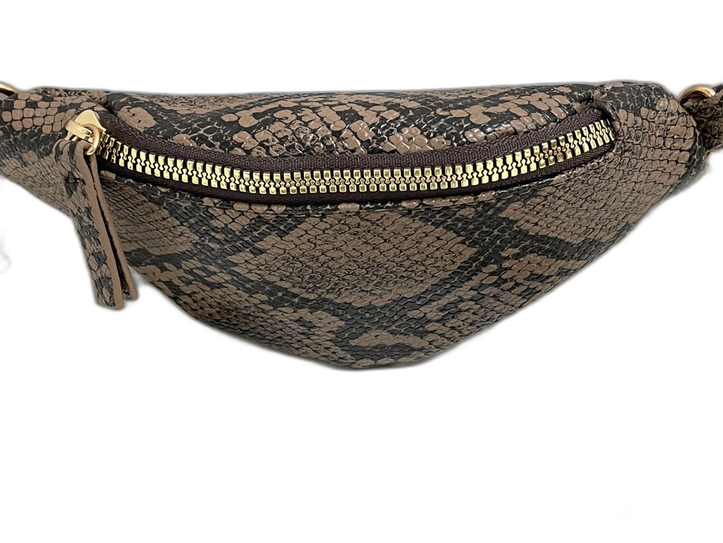 Supre Snakeskin Look Lani Mini Bum Bag W/ Adjustable Belt NEW