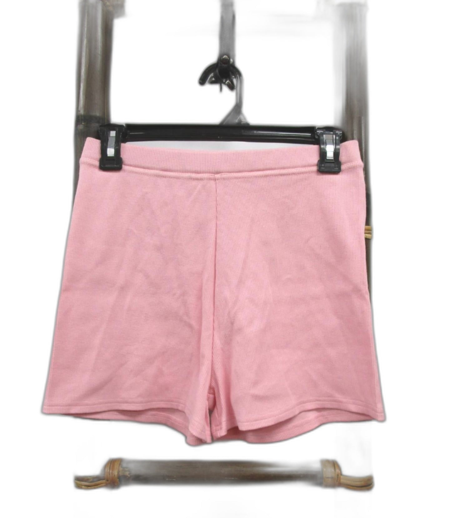 General Pants Co. Pink Ribbed Hot Shorts Ladies Size M NEW