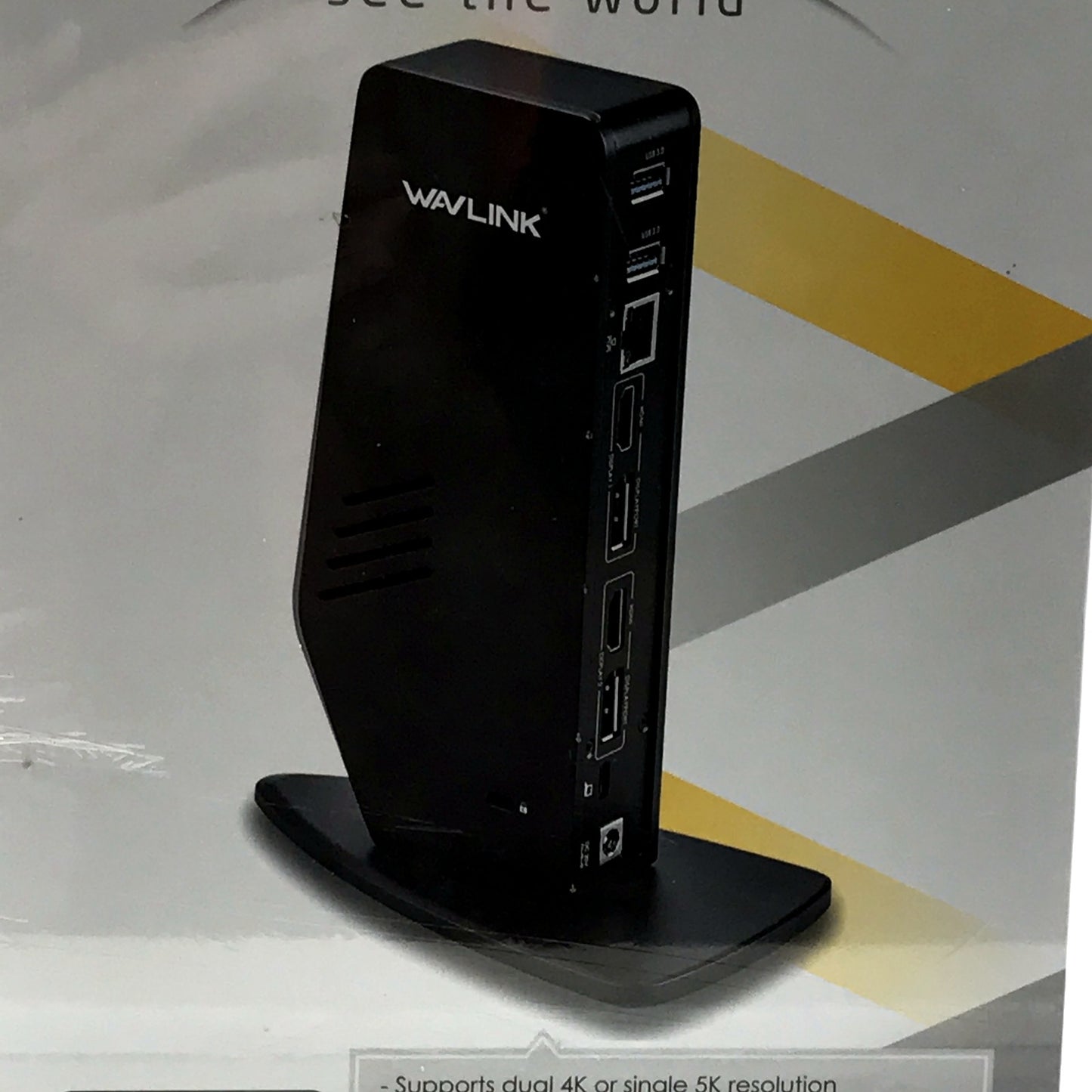 WAVLINK USB-C 4K Dual Display Docking Station WL-UG69DK5 DisplayLink NEW